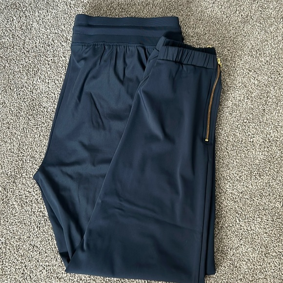 ZYIA Everywhere Zipper Joggers with gold zipper *navy* - Picture 6 of 12